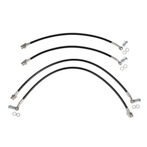 Chevrolet Corvette Caliper Brake Lines - Front + Rear - Chase Bays - Extended - `97-`03 Chevrolet Corvette Caliper Brake Lines - Front + Rear - Chase Bays - Extended - `97-`03